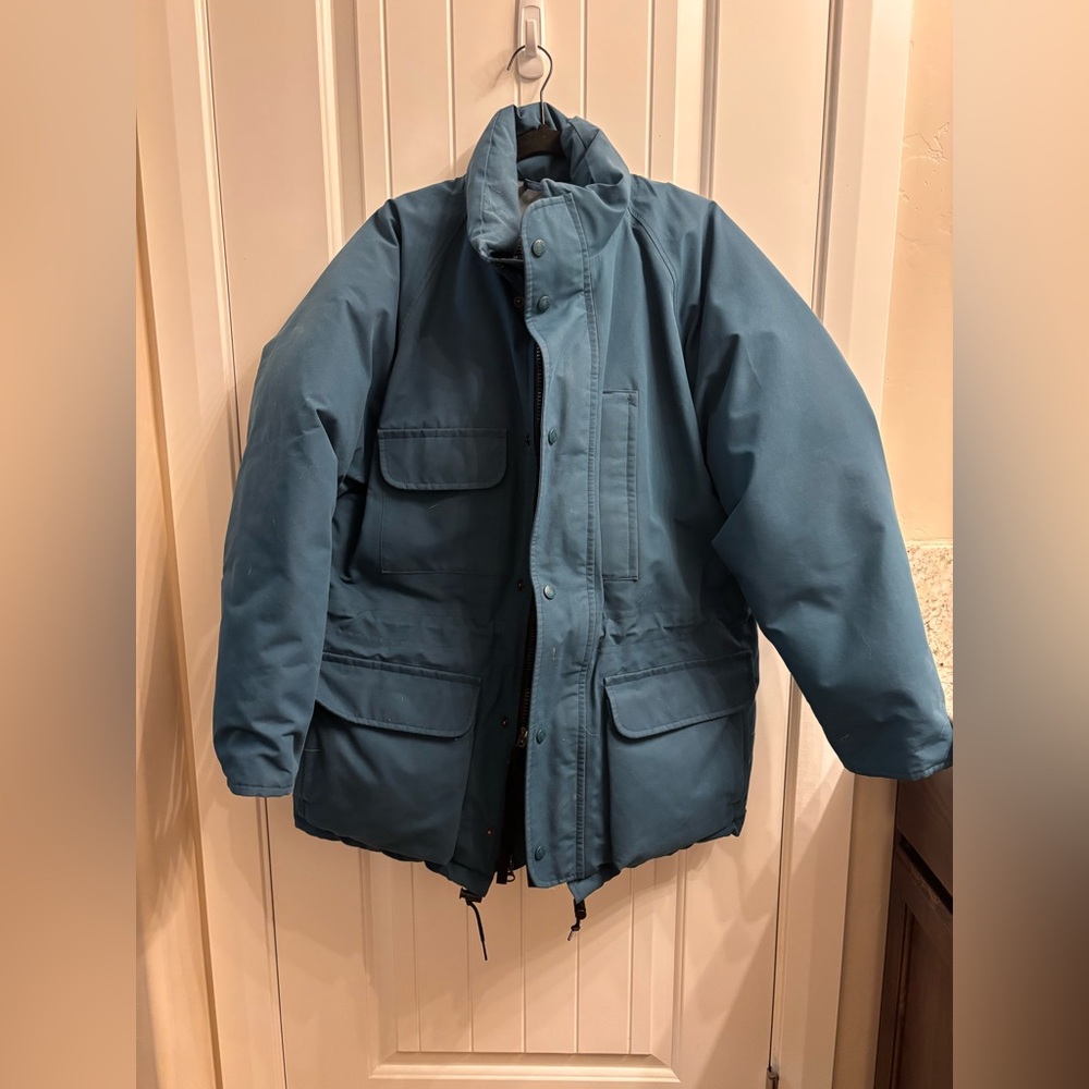 Eddie Bauer down coat, men’s size medium